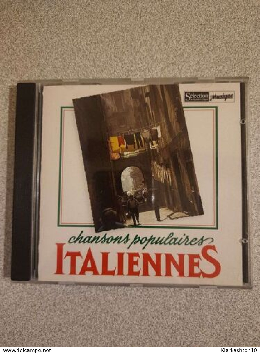 CD Chansons Populaires Italiennes - Altri & Non Classificati