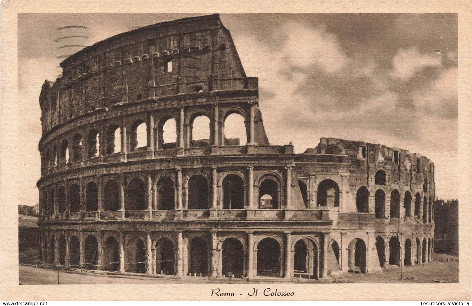 ITALIE - Roma - II Colosseo - Vue De L'extérieure - Vue D'ensemble - Carte Postale Ancienne - Kolosseum