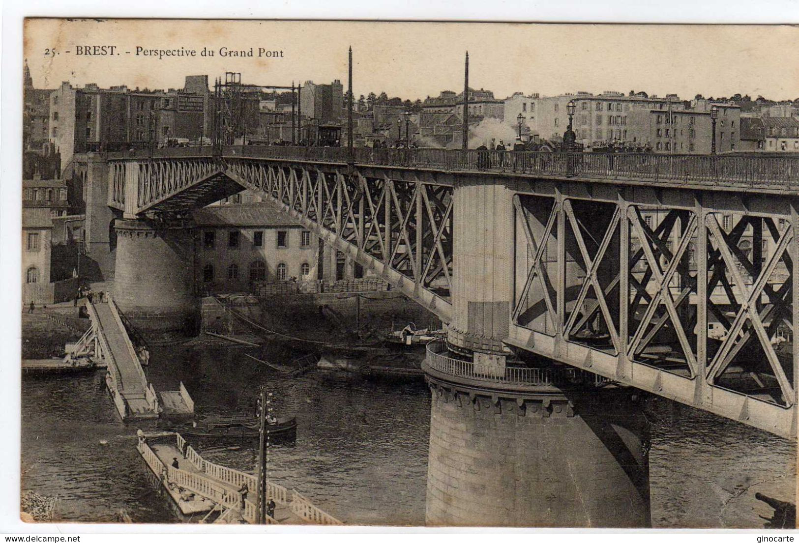 Brest Perspective Du Grand Pont - Brest