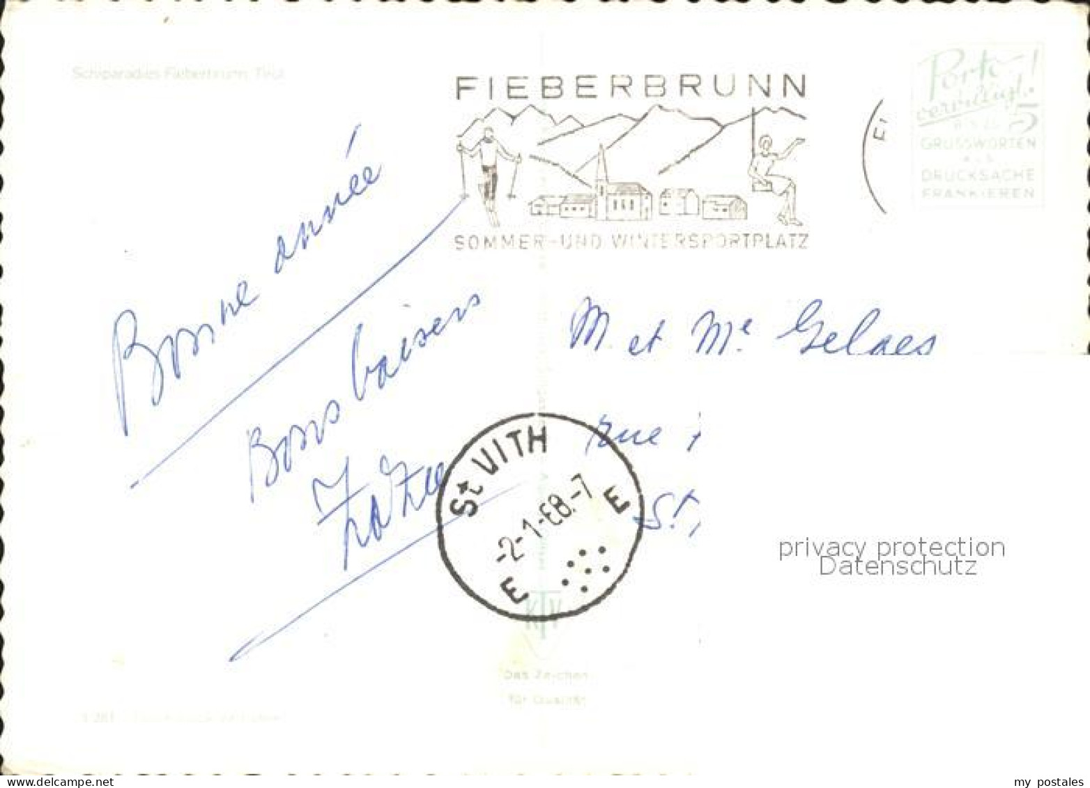 72234316 Fieberbrunn Tirol Gesamtansicht Fieberbrunn - Altri & Non Classificati