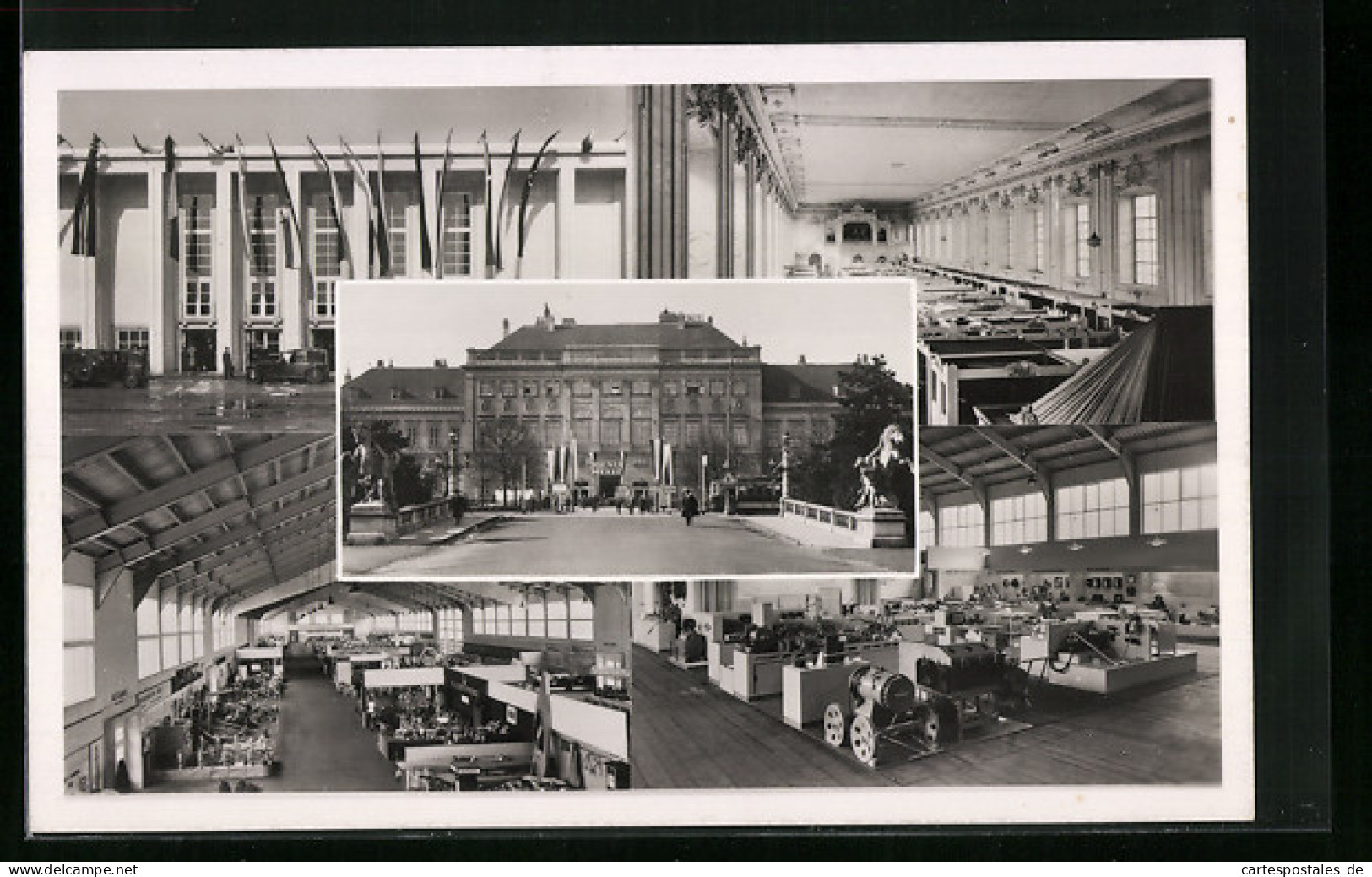 AK Wien, 50. Wiener Internationale Messe, Rotundengelände 1949  - Expositions
