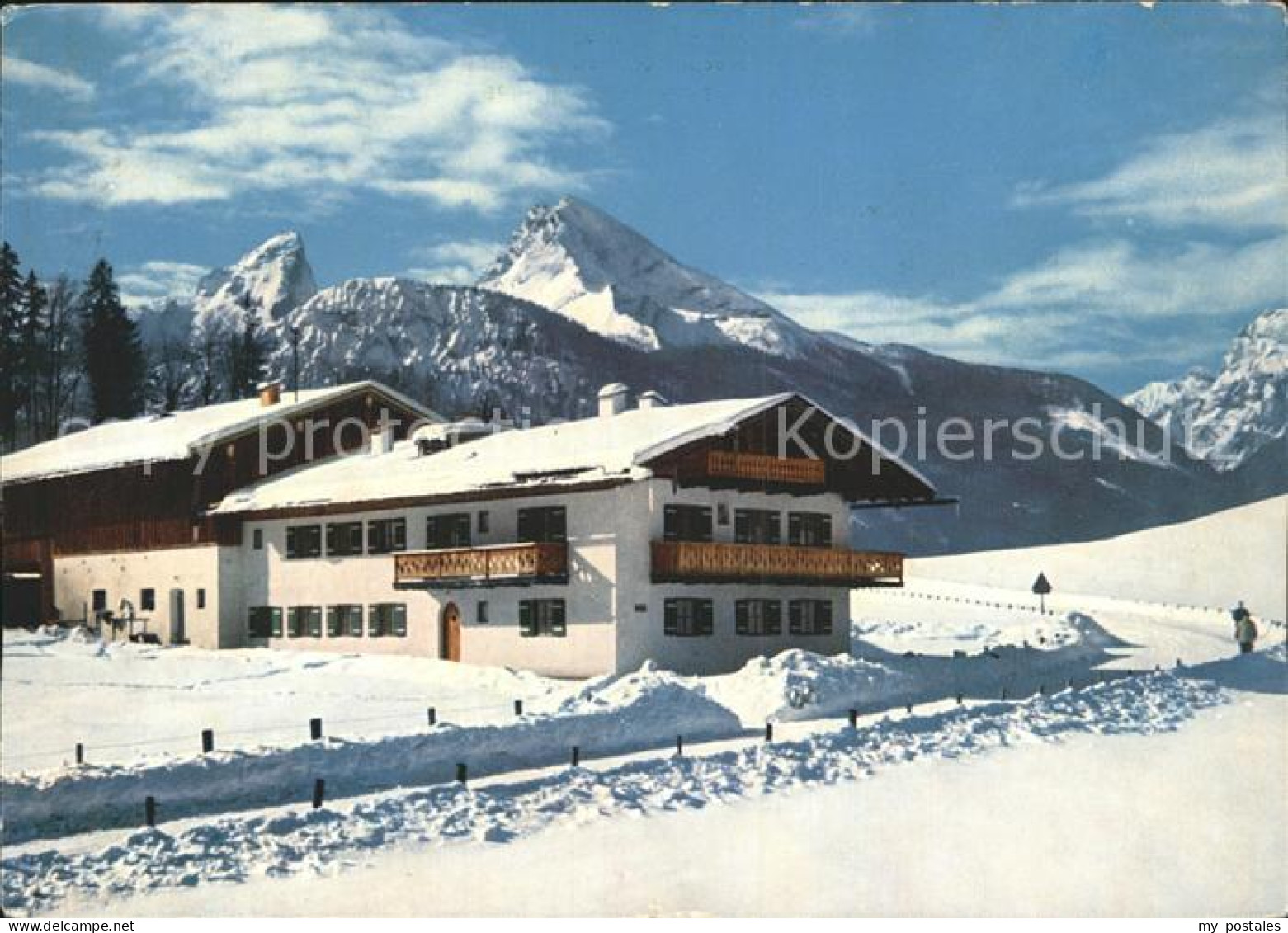 72234292 Berchtesgaden Partie In Der Schoenau Mit Watzmann Berchtesgaden - Berchtesgaden