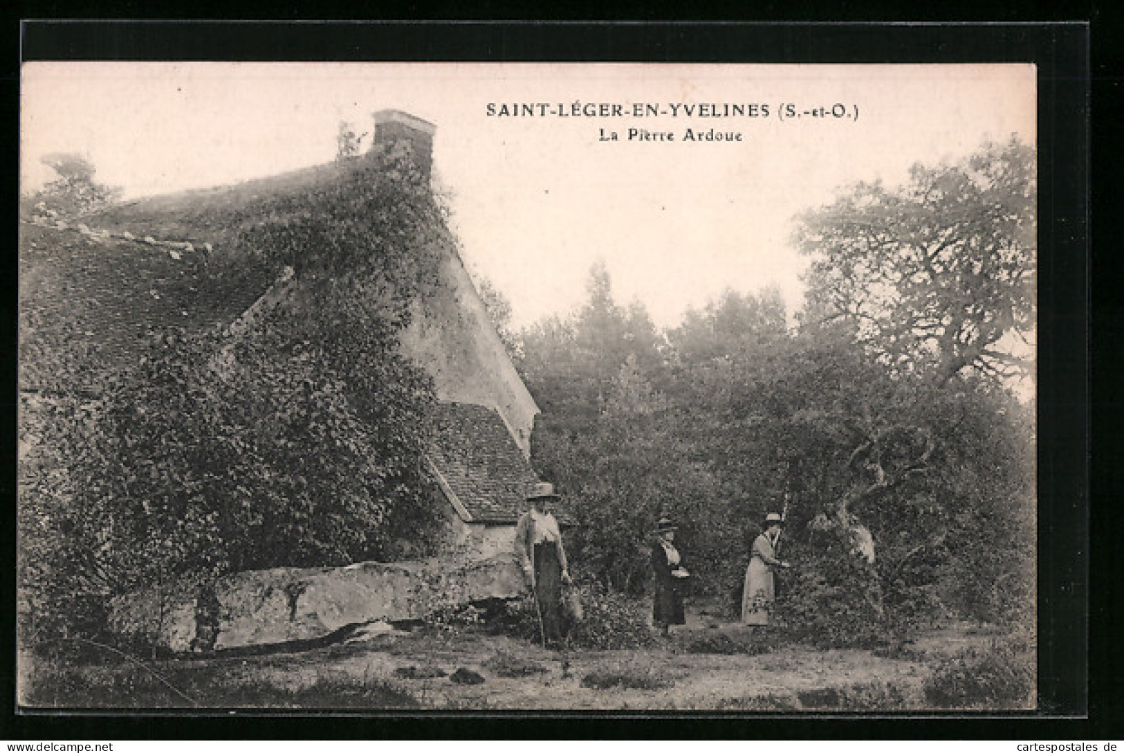 CPA Saint-Léger-en-Yvelines, La Pierre Ardoue  - Other & Unclassified