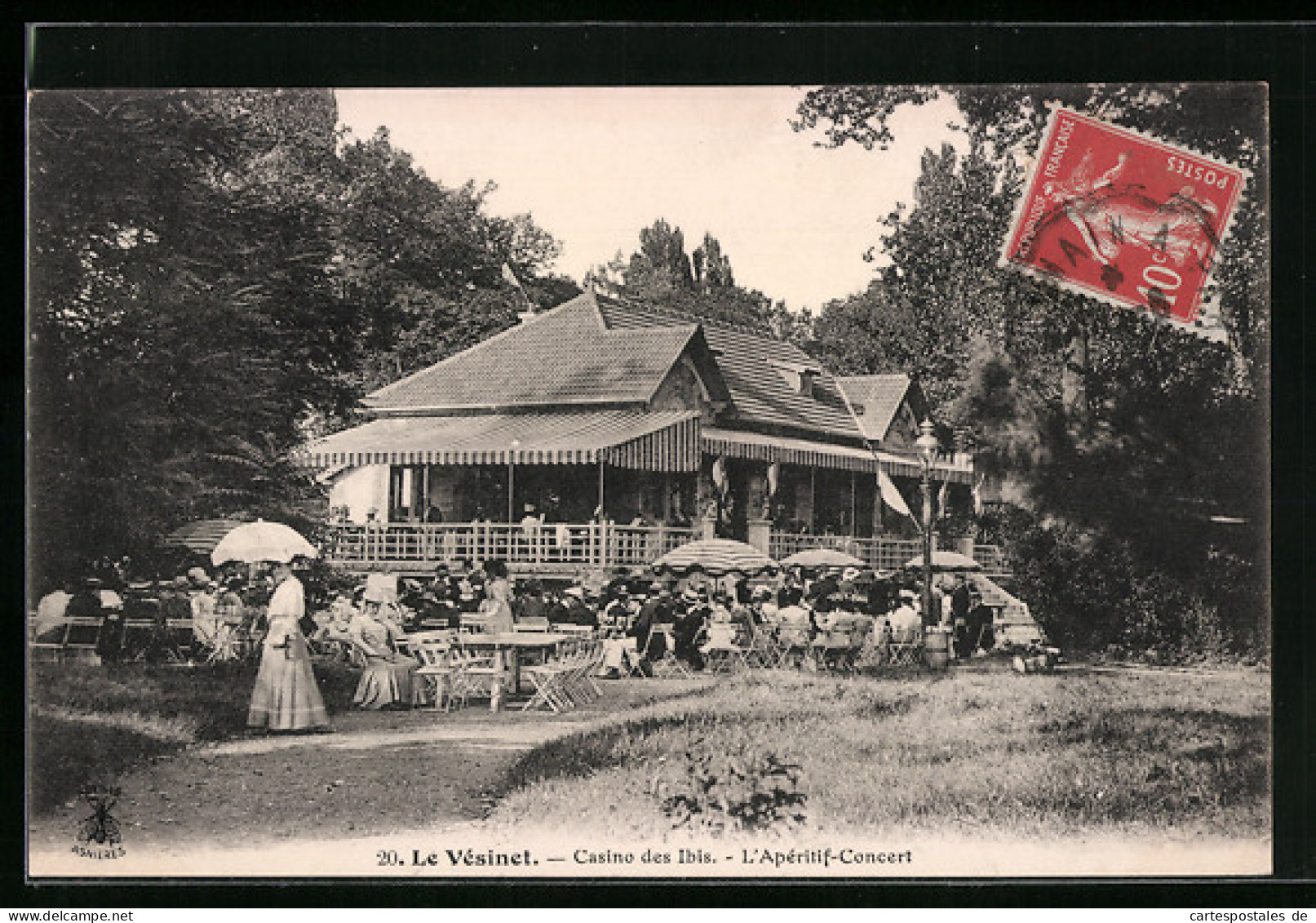 CPA Le Vésinet, Casino Des Ibis, L`Apéritif-Concert  - Le Vésinet