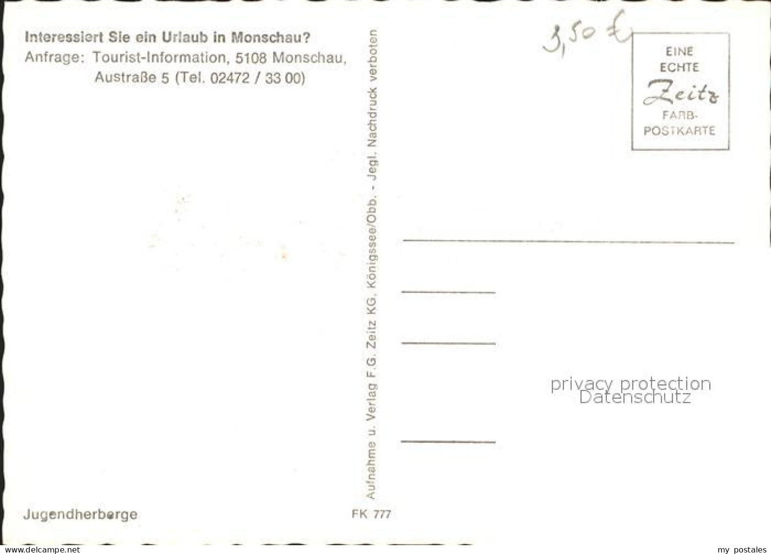 72234216 Monschau Jugendherberge Monschau - Monschau