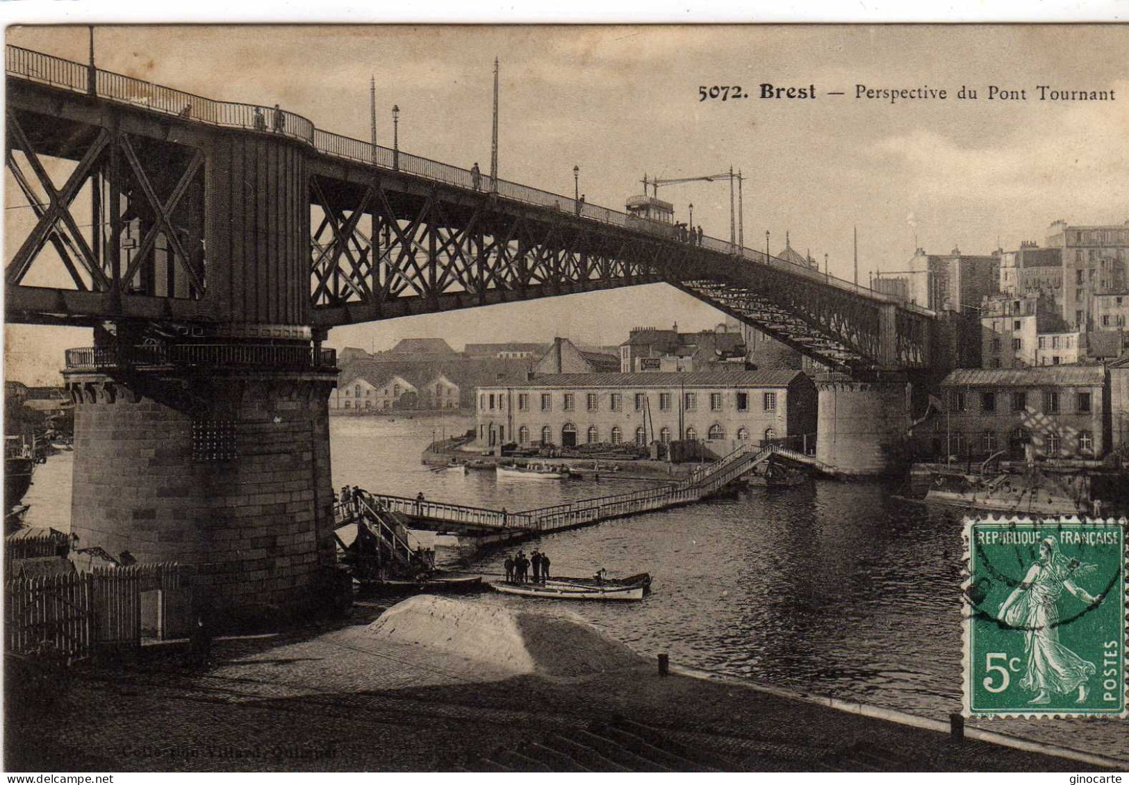 Brest Perspective Du Pont Tournant - Brest
