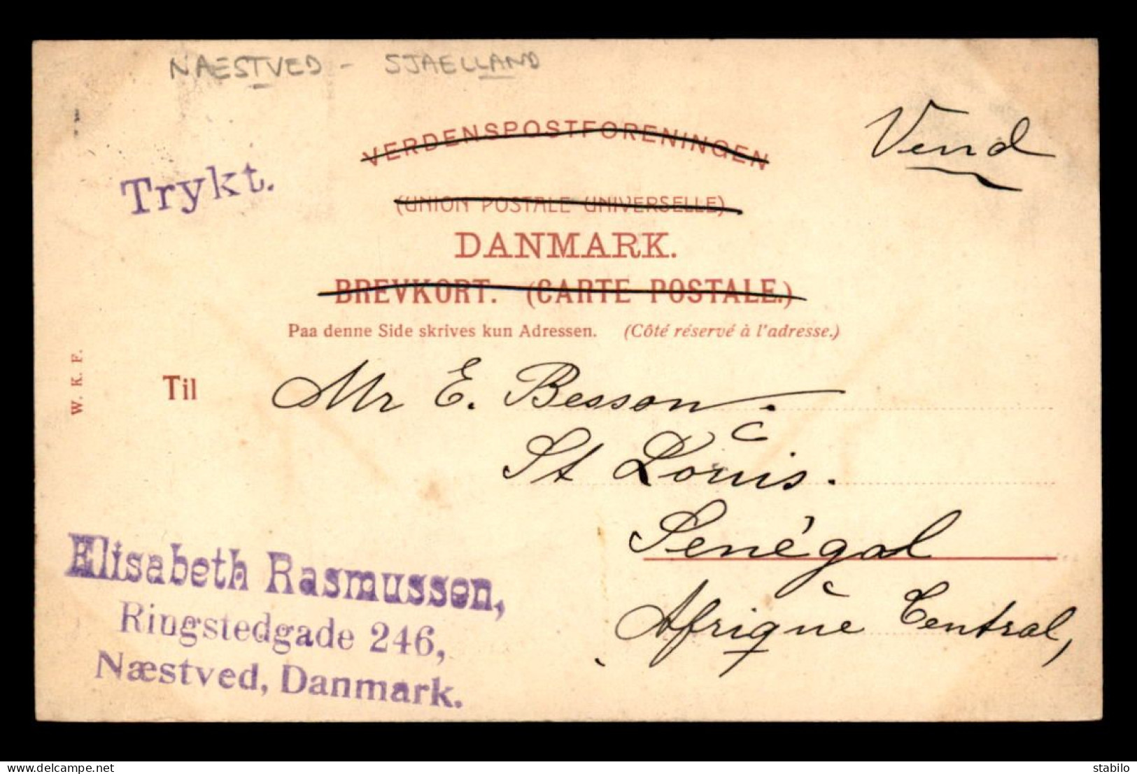 DANEMARK -  NAESTVED - GAUNO - Danemark