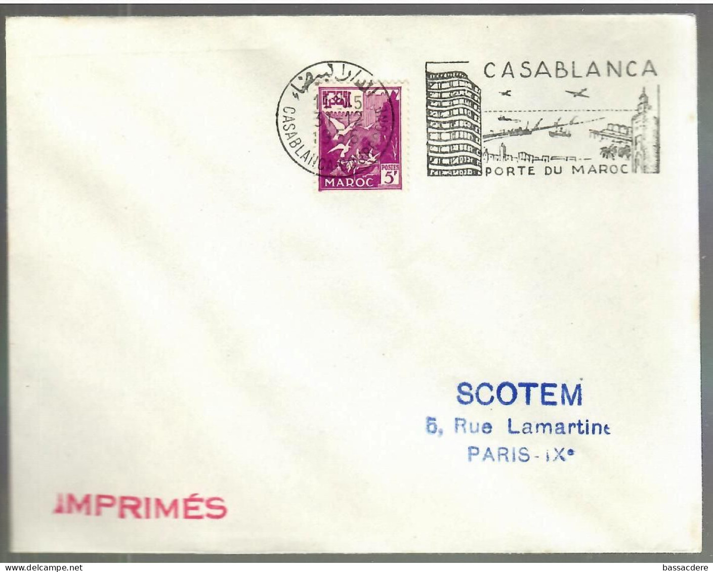 80342 -  CASABLANCA / PORTE  DU  MAROC... - Morocco (1956-...)
