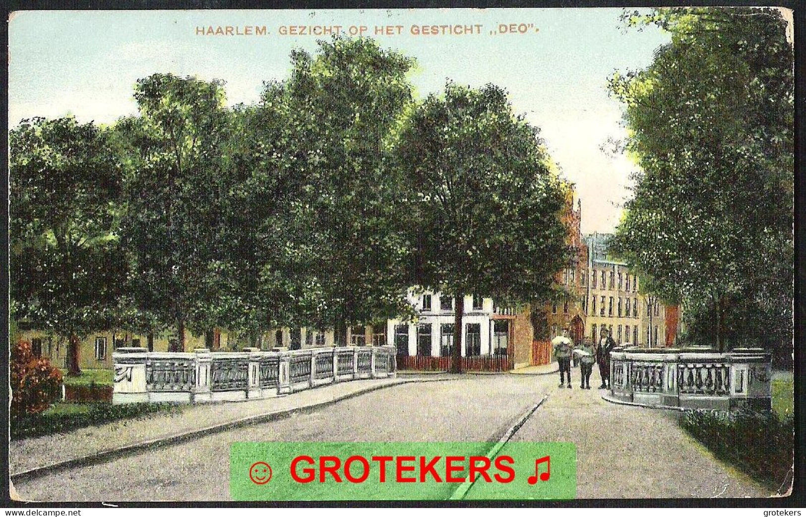 HAARLEM Gezicht Op Het Gesticht DEO 1907  Ed: SCHAEFER - Haarlem