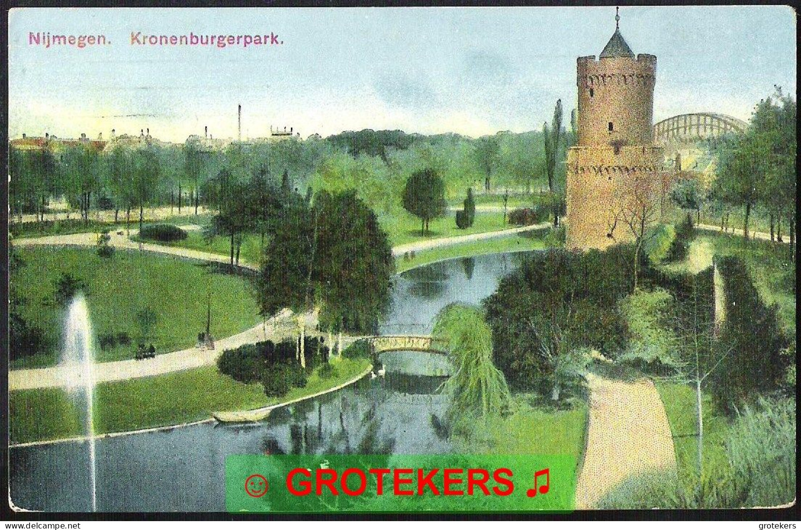NIJMEGEN Kronenburgerpark 1911 - Nijmegen