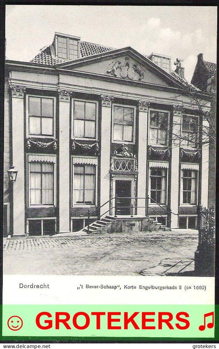 DORDRECHT Huis ’t Bever-Schaap Korte Engelburgerkade 1910 - Dordrecht