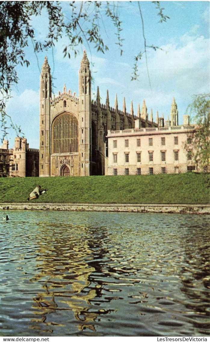 ROYAUME-UNI - King's College - Cambridge - Chapel And Gibbs'Building - Animé - Carte Postale Ancienne - Cambridge