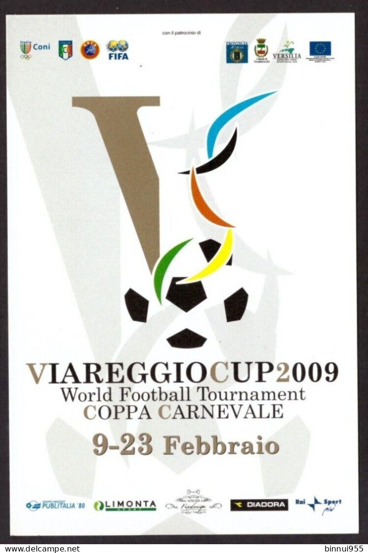 Cartolina Viareggio Cup 2009 - Non Viaggiata - Football
