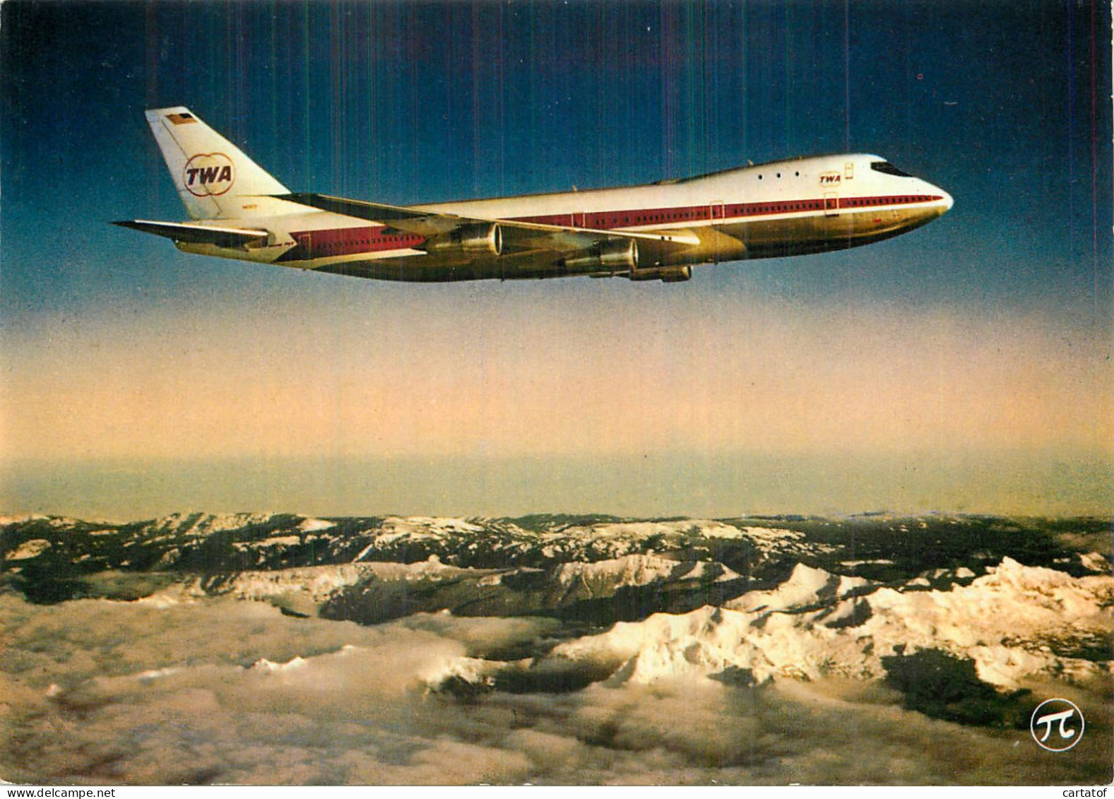 BOEING 747 TWA - 1946-....: Modern Era