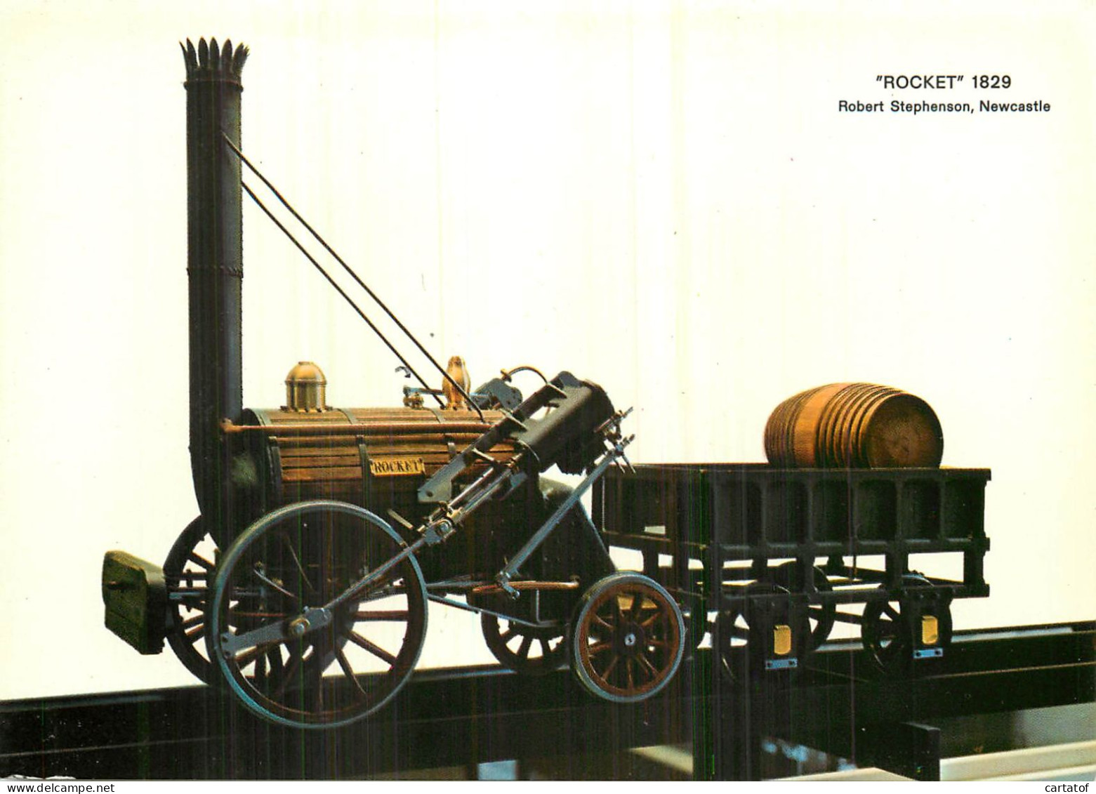 ROCKET 1829 . Locomotive - Matériel