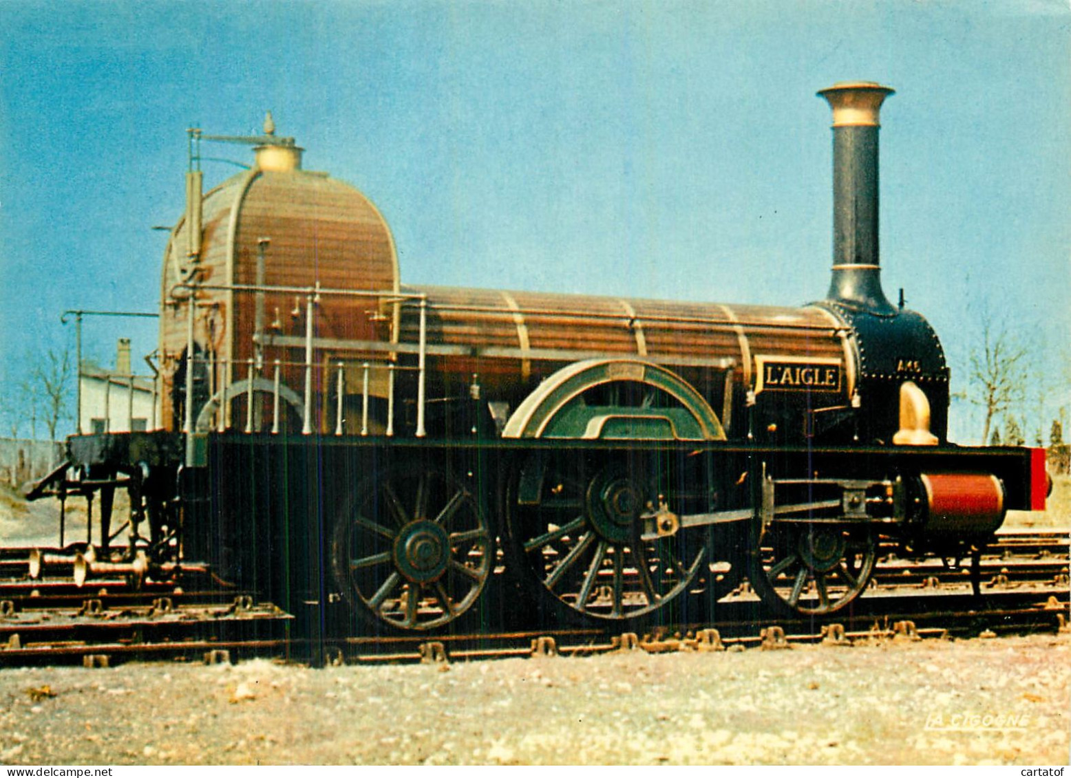 Locomotive N°6 L'AIGLE Avignon à Marseille 1846 - Zubehör