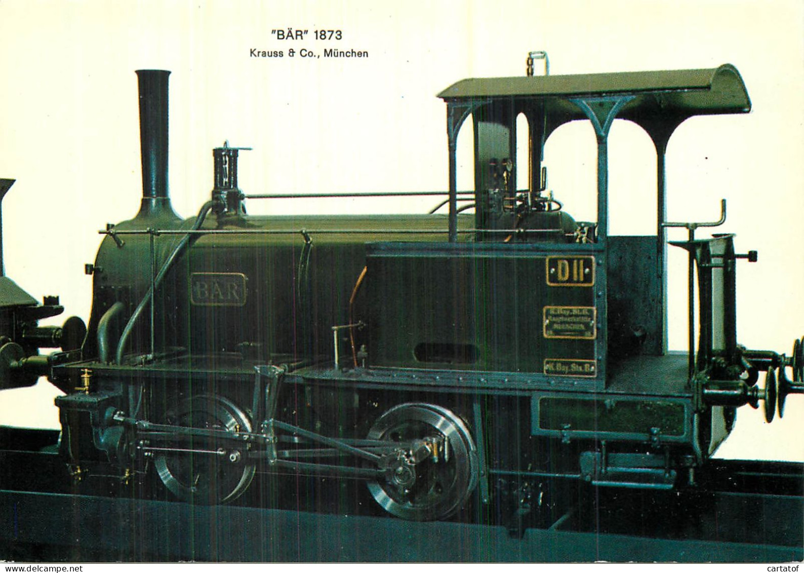 BAR 1873 . LOCOMOTIVE - Matériel