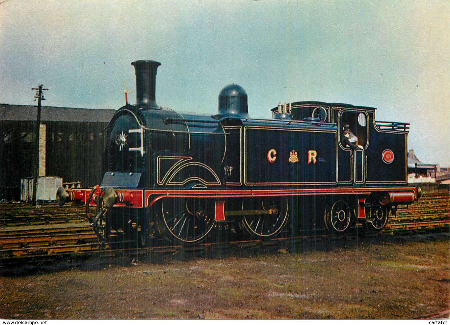 Caledonian Railway Locomotive N° 419 - Equipment