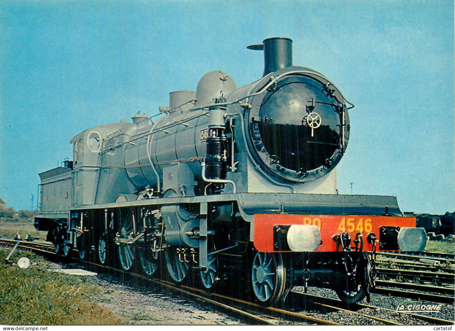 LOCOMOTIVE PACIFIC N° 4656 P.O. 1908 - Matériel