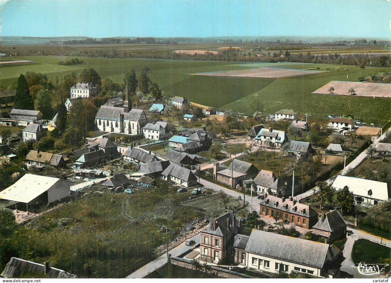 SAINT ELOI De FOURQUES . Vue Générale Aérienne - Autres & Non Classés