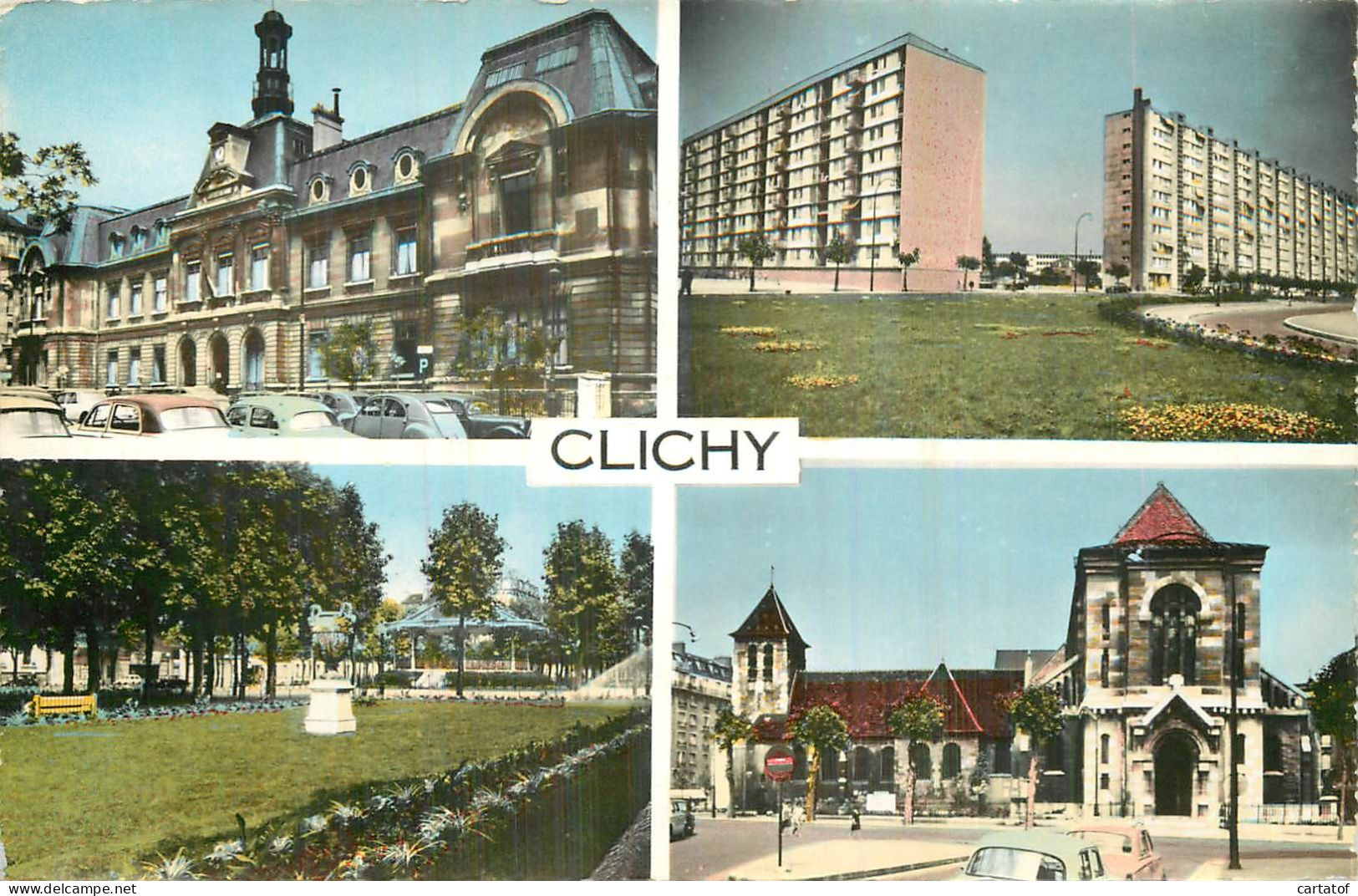 CLICHY . CP Multivues - Clichy