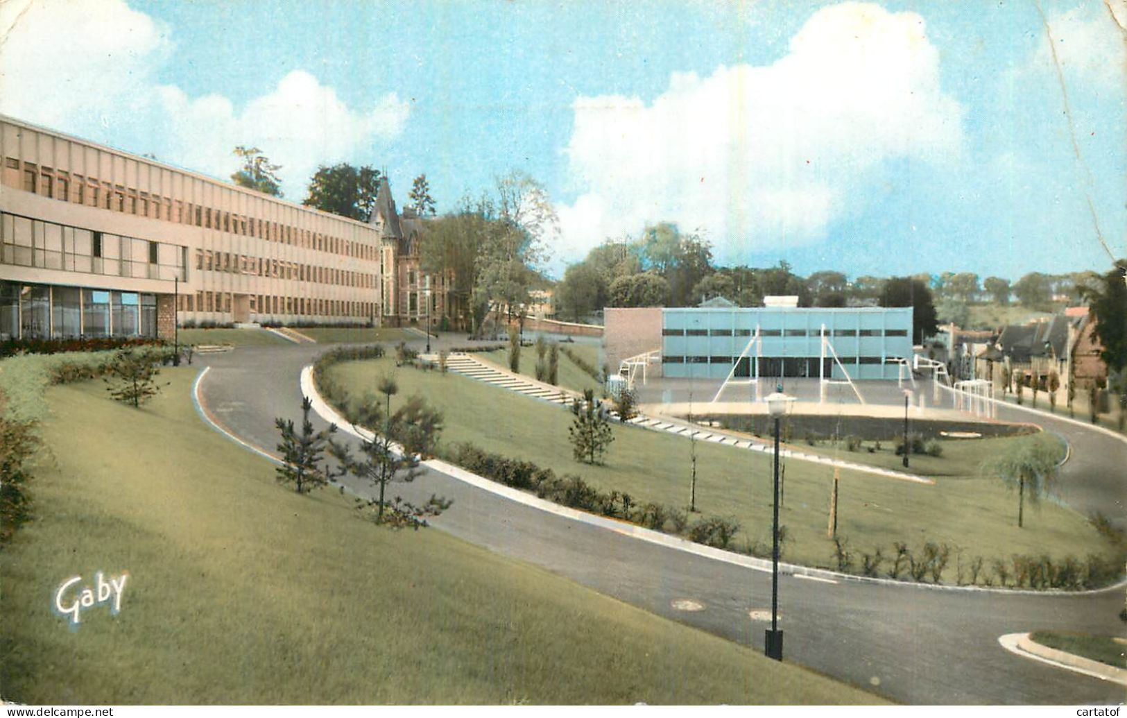 BERNAY . Lycée Augustin Fresnel . - Bernay