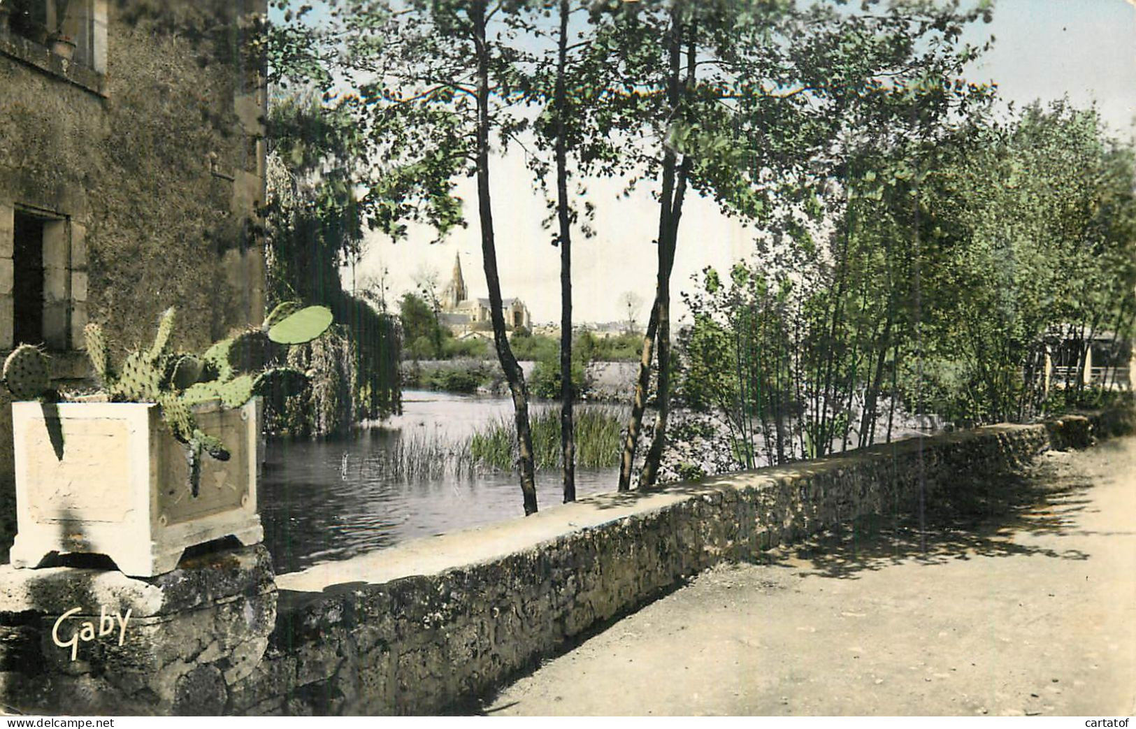 SAINT MAIXENT L'ECOLE . La Sèvre Au Moulin Des Aubiers . - Saint Maixent L'Ecole