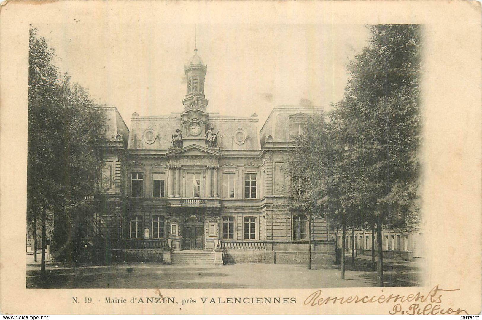 Mairie ANZIN Près VALENCIENNES . - Anzin