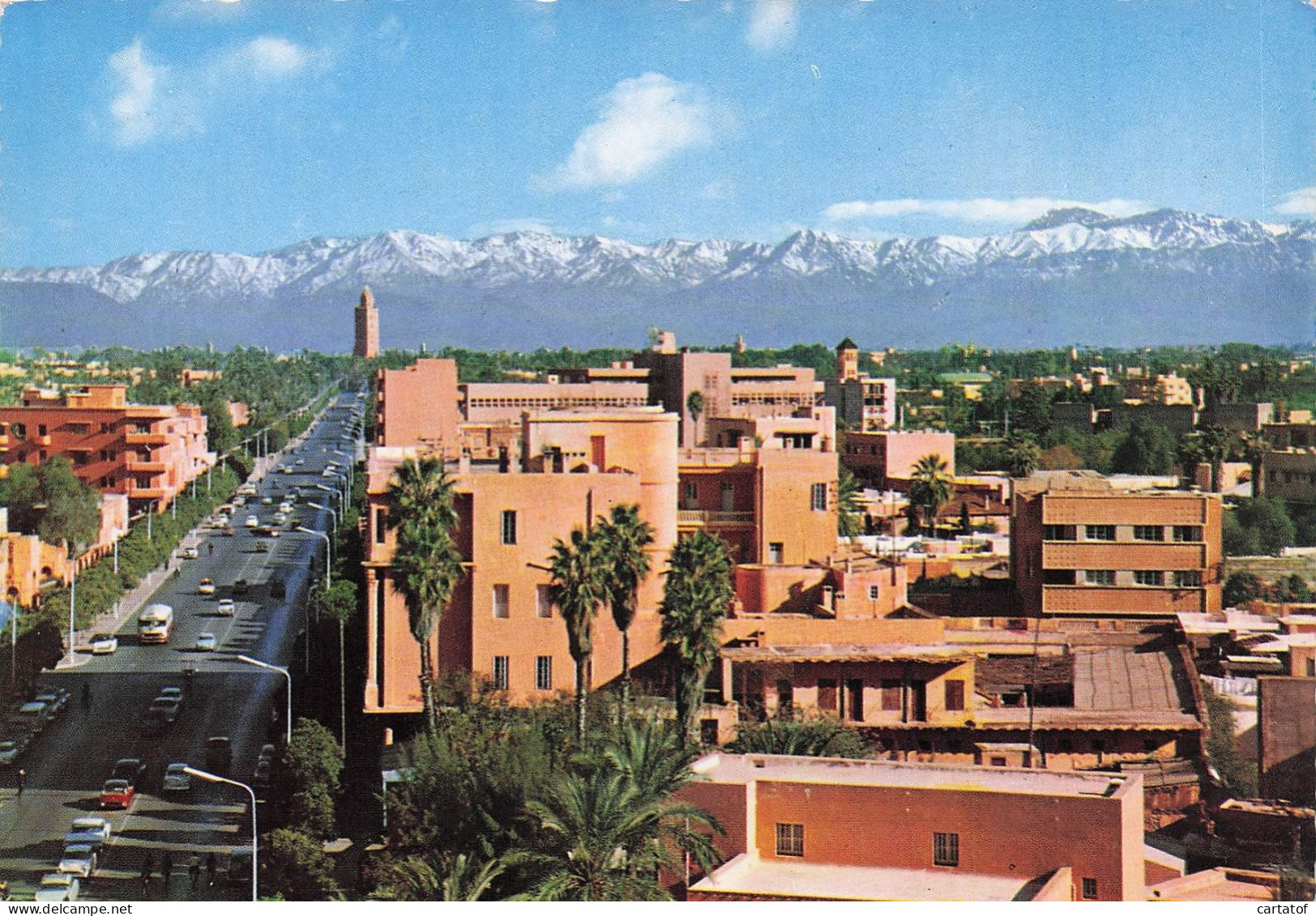 MARRAKECH . Avenue Mohamed V Et Grnad Atlas - Sonstige & Ohne Zuordnung