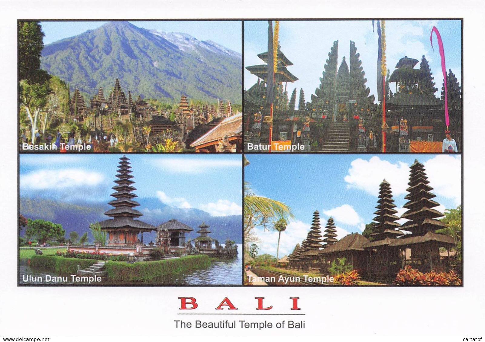 BALI . Temple Of Bali  - Other & Unclassified
