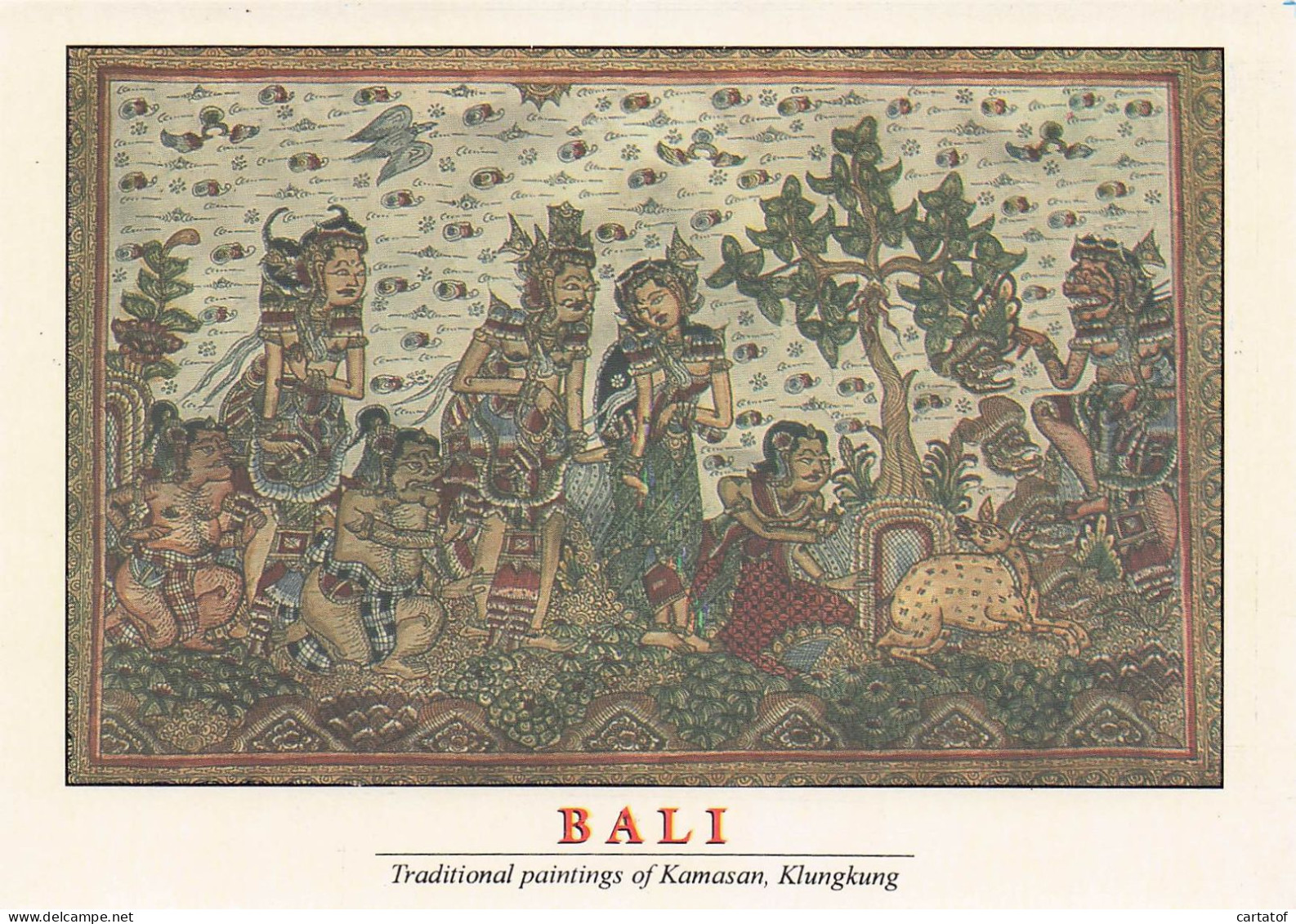 BALI . Traditional Paintings Of Kamasan … - Autres & Non Classés