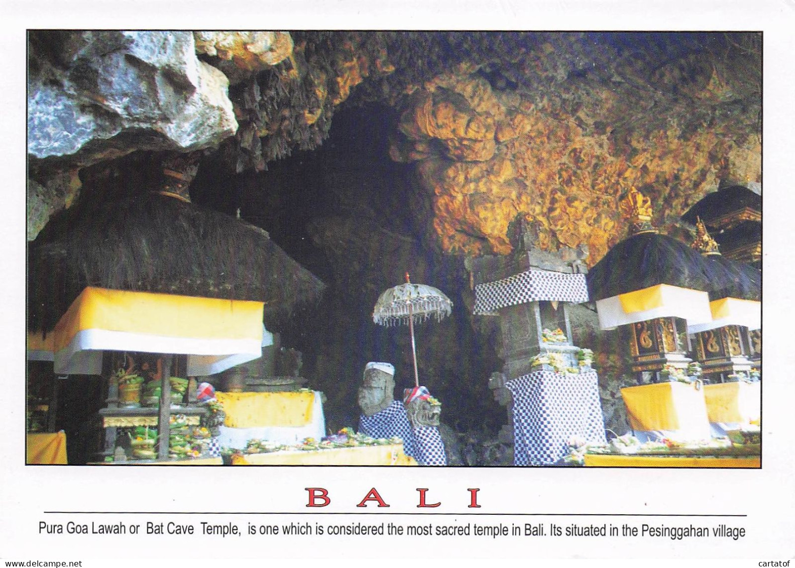 BALI . Pura Goa Lawah … - Andere & Zonder Classificatie