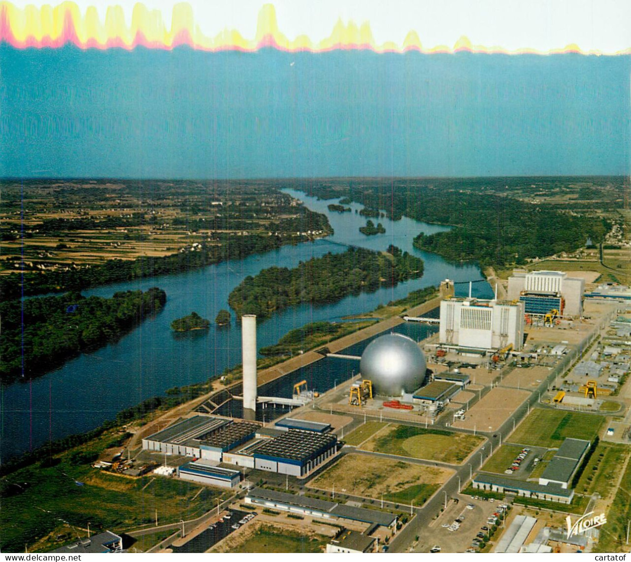 AVOINE . La Centrale Nucléaire . Vue Aérienne - Autres & Non Classés