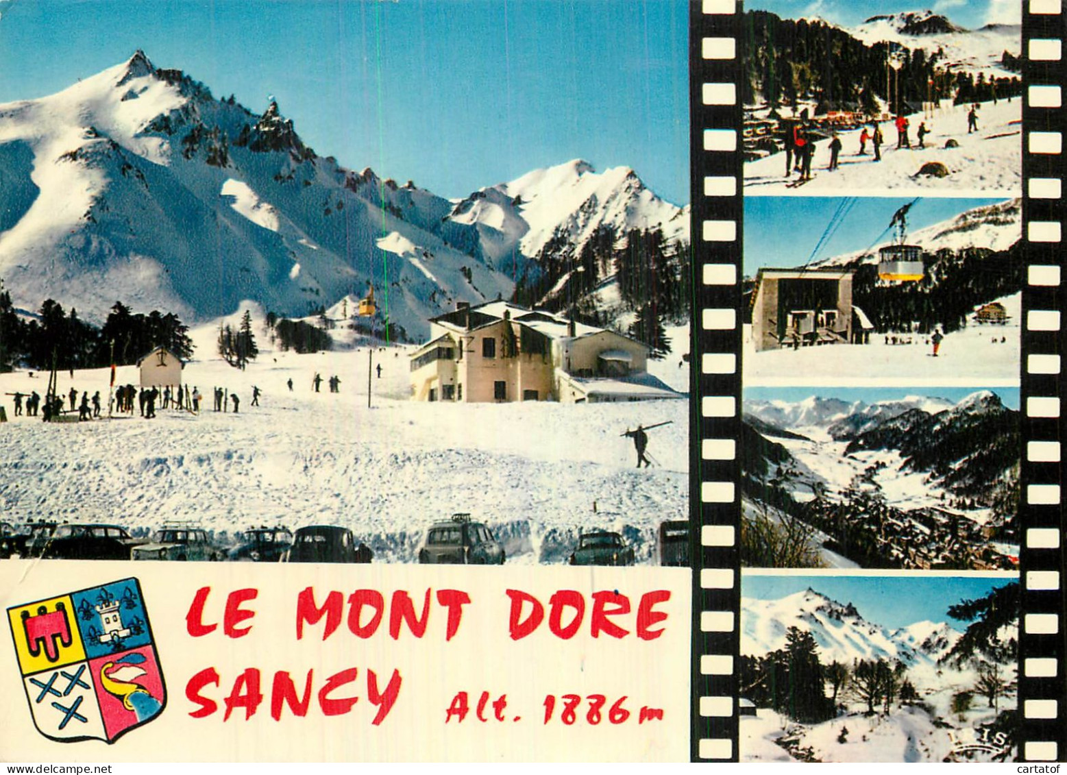 LE MONT DORE SANCY .  CP Multivues - Autres & Non Classés