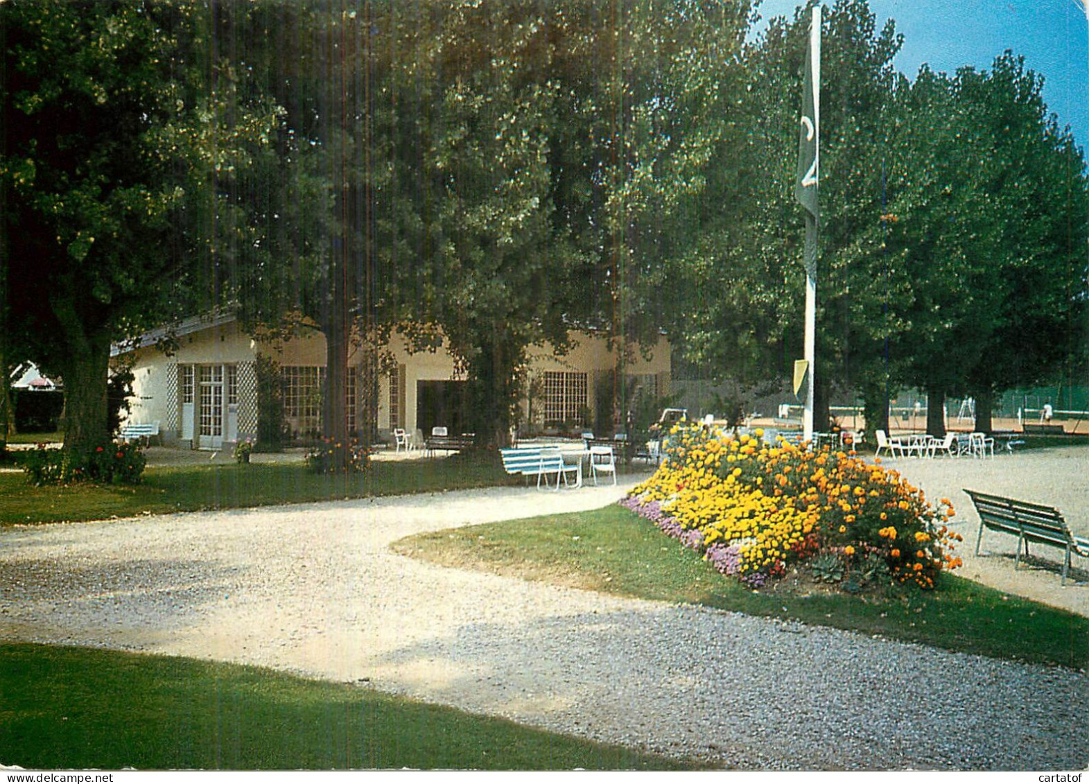 VILLERS Sur MER . Vue Générale Du Tennis Club - Villers Sur Mer