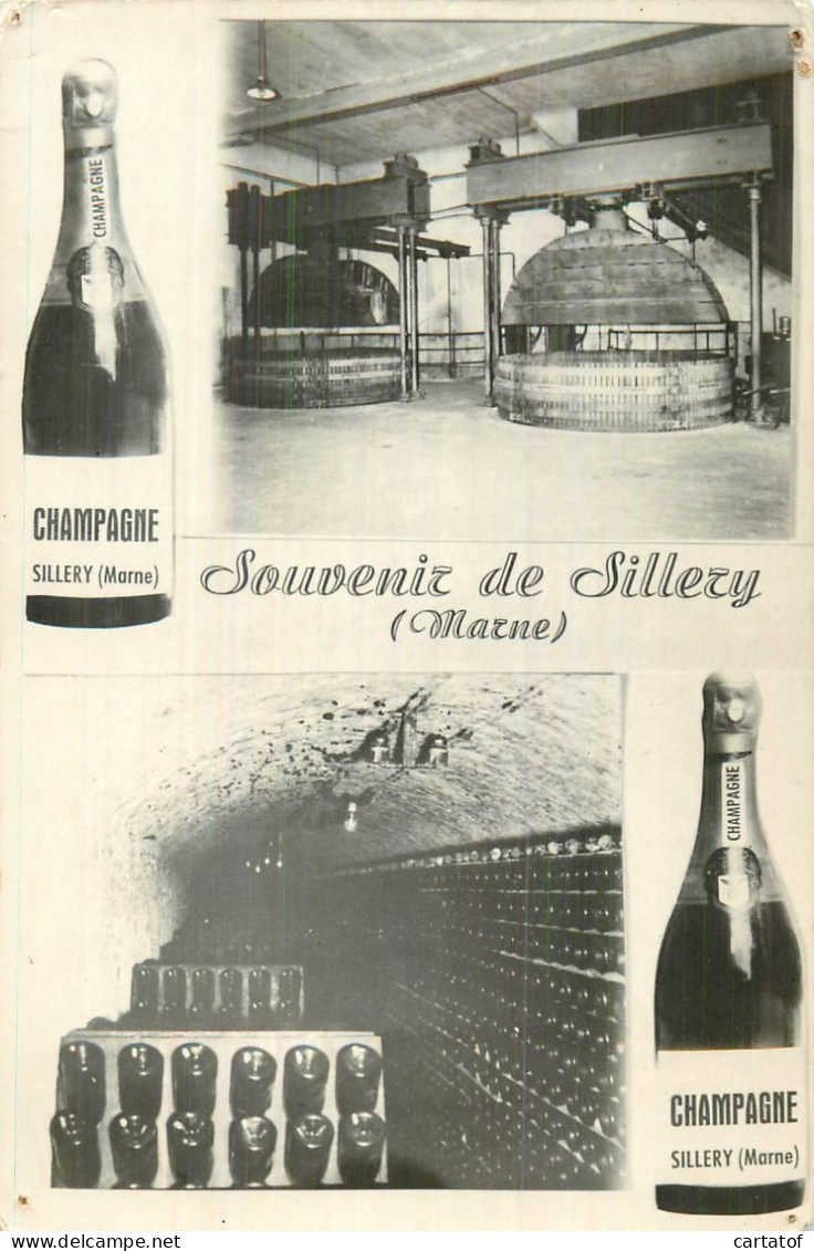 Souvenir De SILLERY . CHAMPAGNE . CAVES ET PRESSOIRS CHAMPENOIS - Sillery