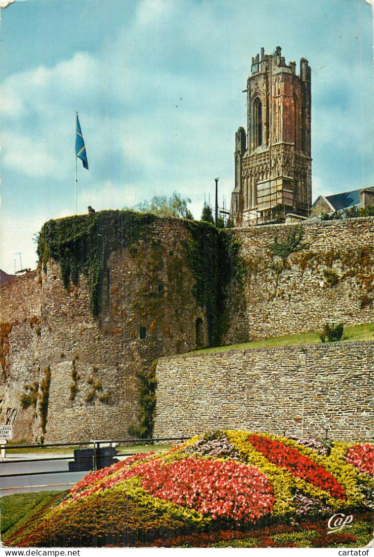 SAINT LO . La Cathédrale Et Les Remparts - Saint Lo