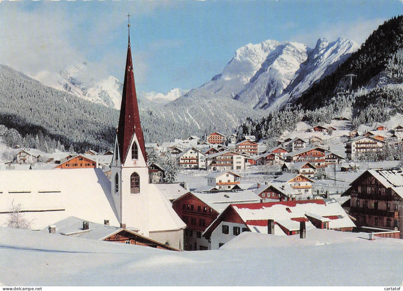 SEEFELD . Wetterstein . Karwendelgebirge Das Ski . Sonnen Ferienparadies Turols - Altri & Non Classificati