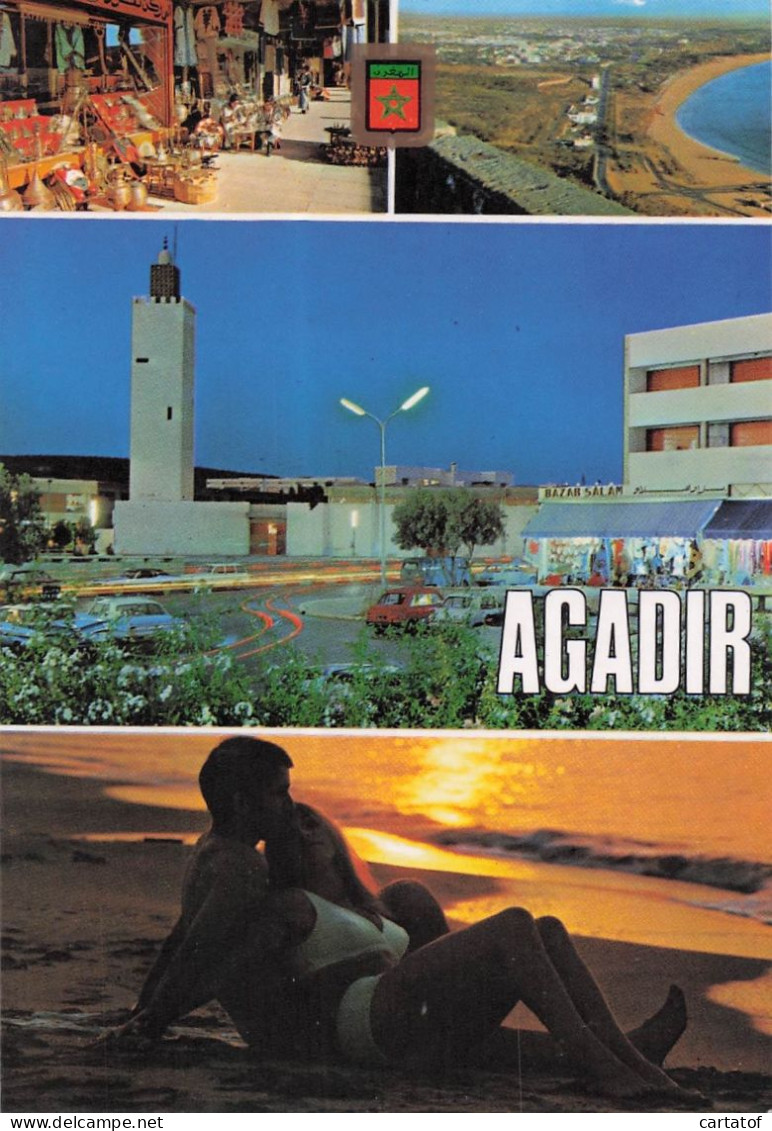 AGADIR . CP Multivues - Other & Unclassified
