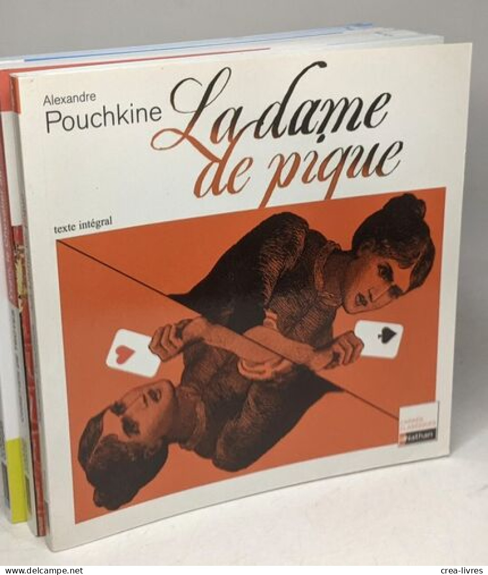 8 livres collection "Carré Classiques" (textes intégraux): La Vénus d'Ille + La Colonie + Yvain Le chevalier au lion + L