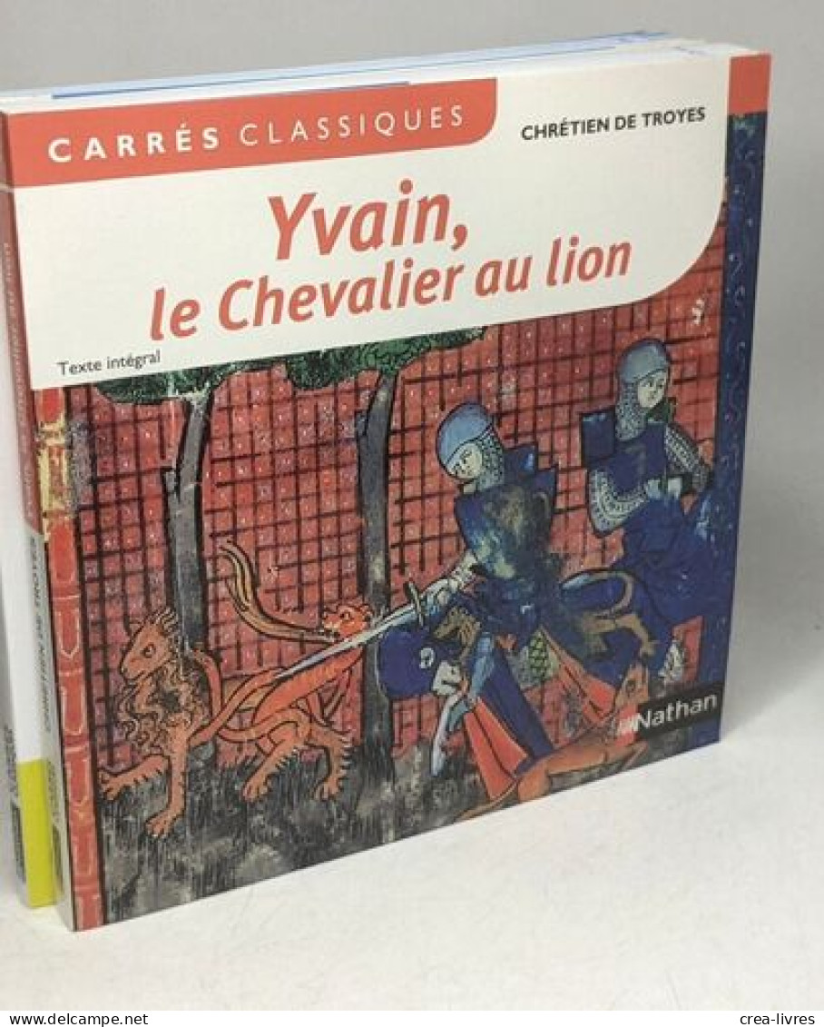 8 livres collection "Carré Classiques" (textes intégraux): La Vénus d'Ille + La Colonie + Yvain Le chevalier au lion + L