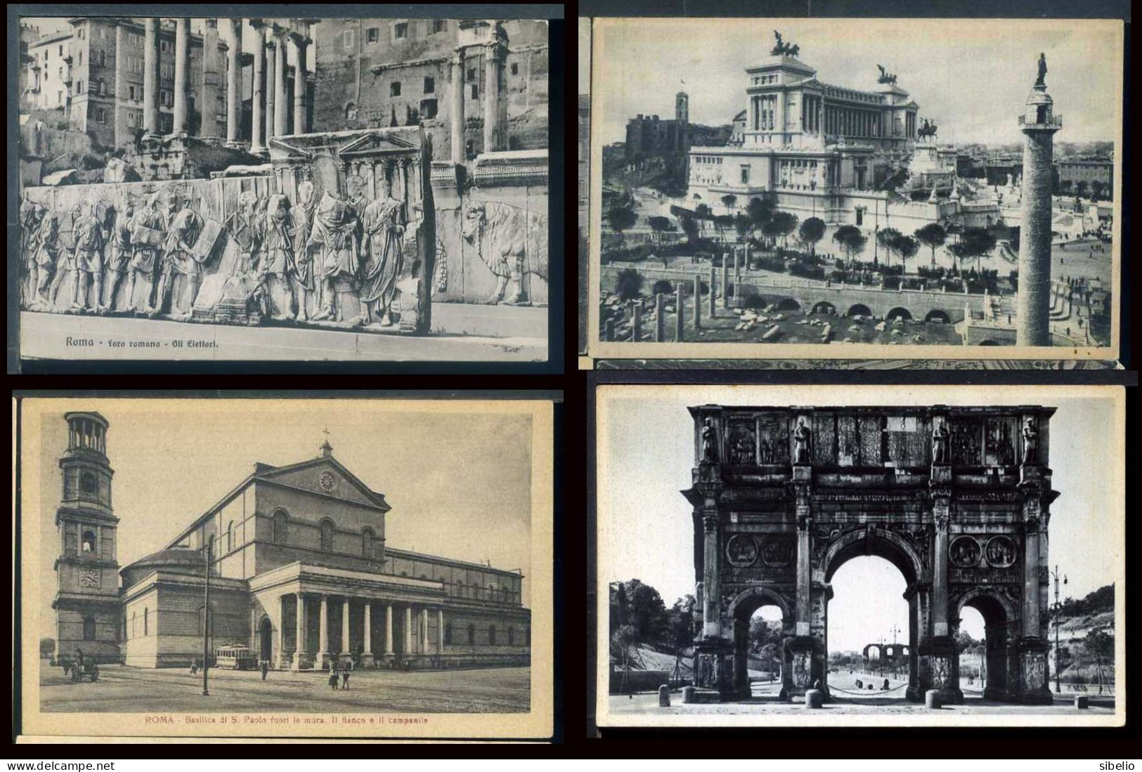 Roma - Dieci Cartoline Antiche - Rif. 2 - Sammlungen & Lose