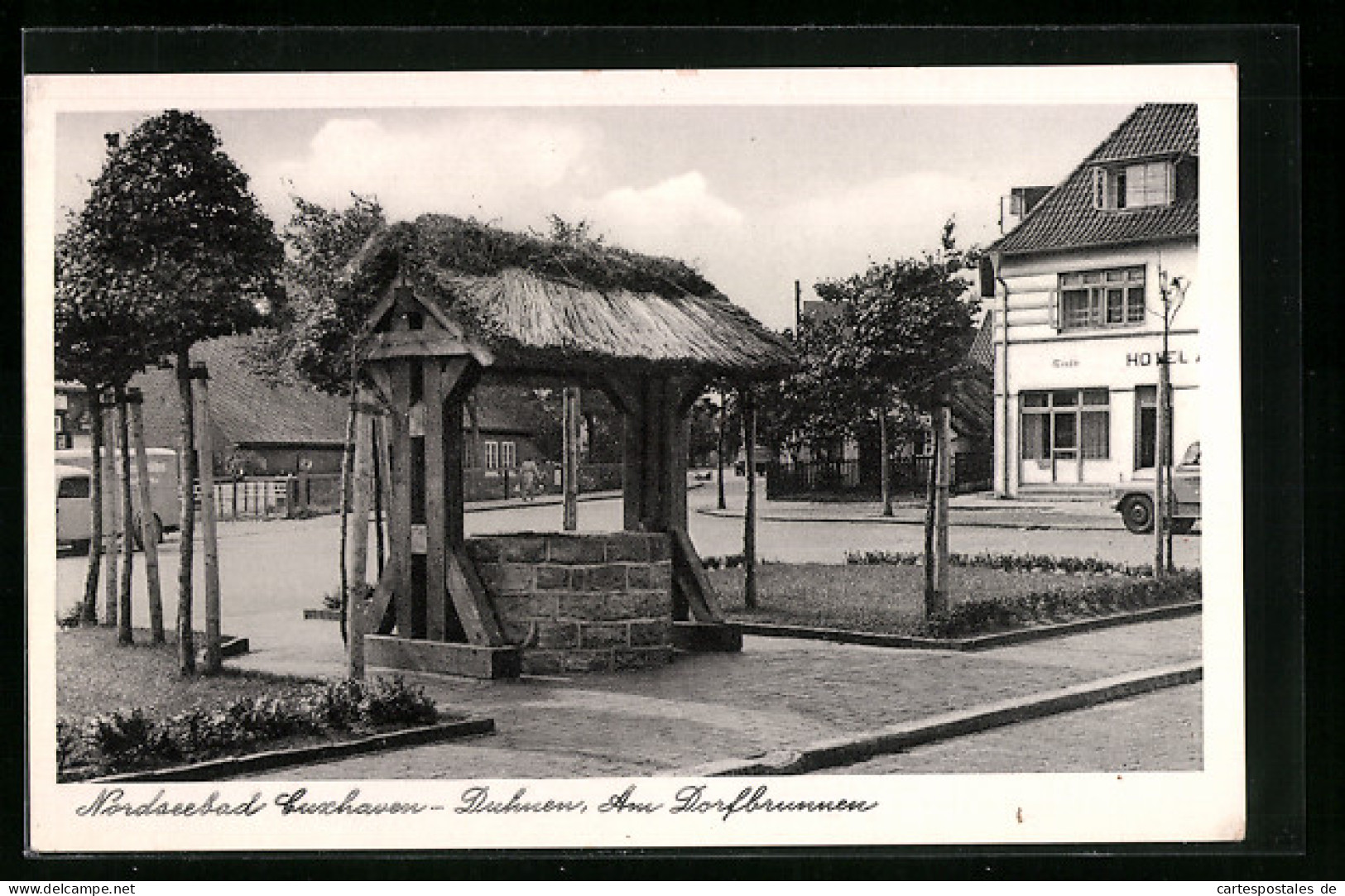 AK Cuxhaven-Duhnen, Am Dorfbrunnen  - Cuxhaven