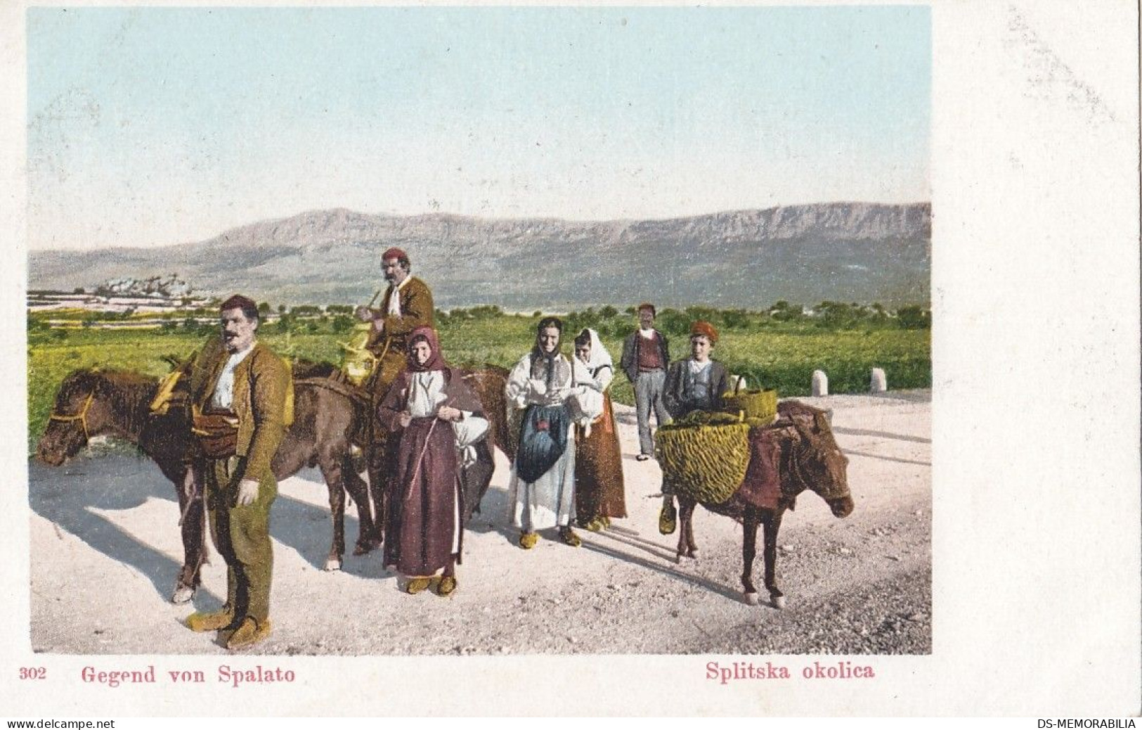 Split - Splitska Okolica Ca.1900 - Croacia