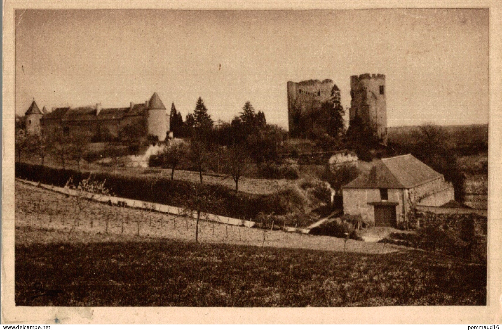 CPA Cinq-Mars-la-Pile Le Château - Kastelen