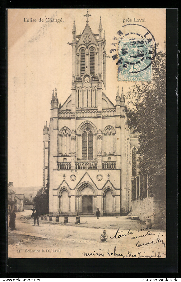 CPA Changé, Eglise  - Autres & Non Classés