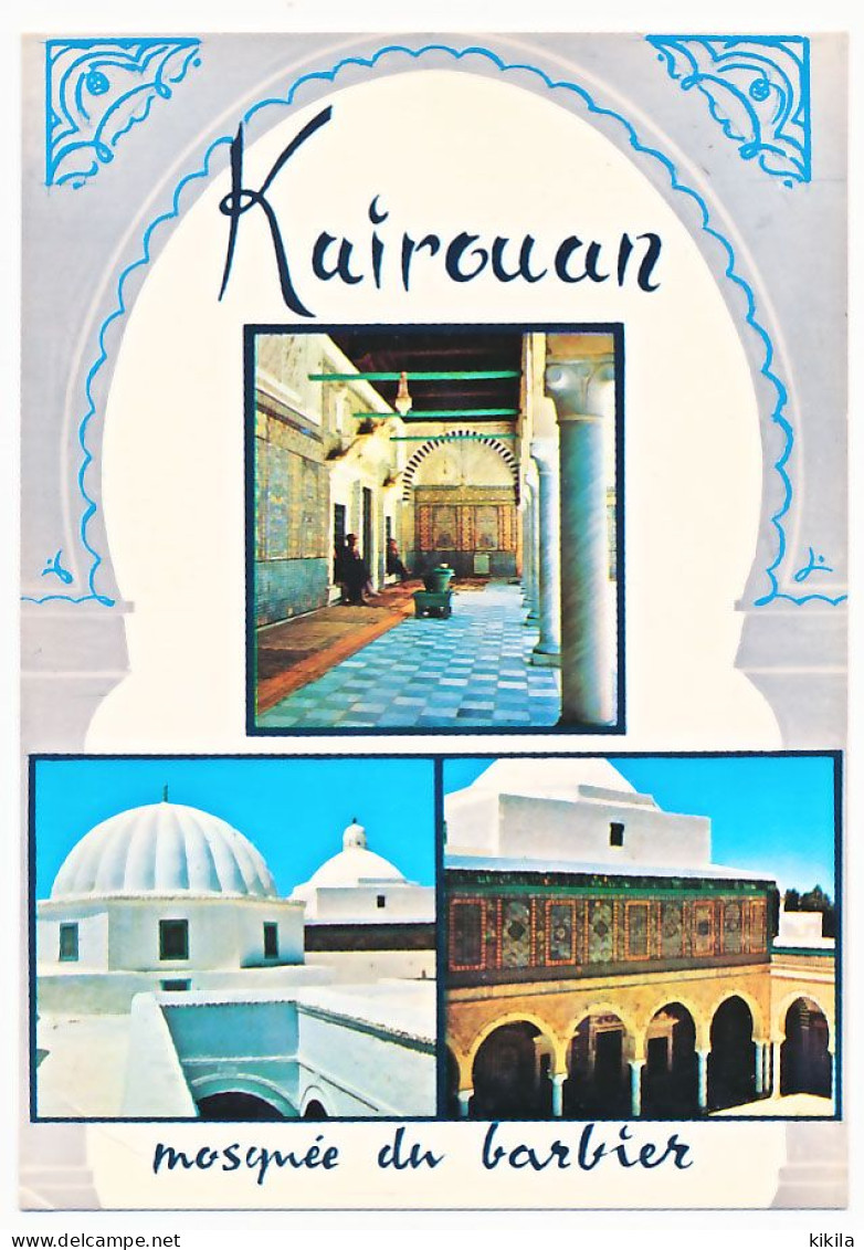 CPSM / CPM 10.5 X 15 Tunisie KAIROUAN La Mosquée Du Barbier - Tunesien