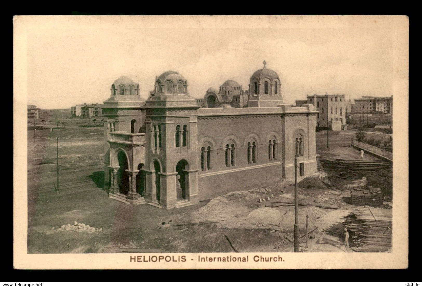 EGYPTE - HELIOPOLIS - INTERNATIONAL CHURCH - Sonstige & Ohne Zuordnung