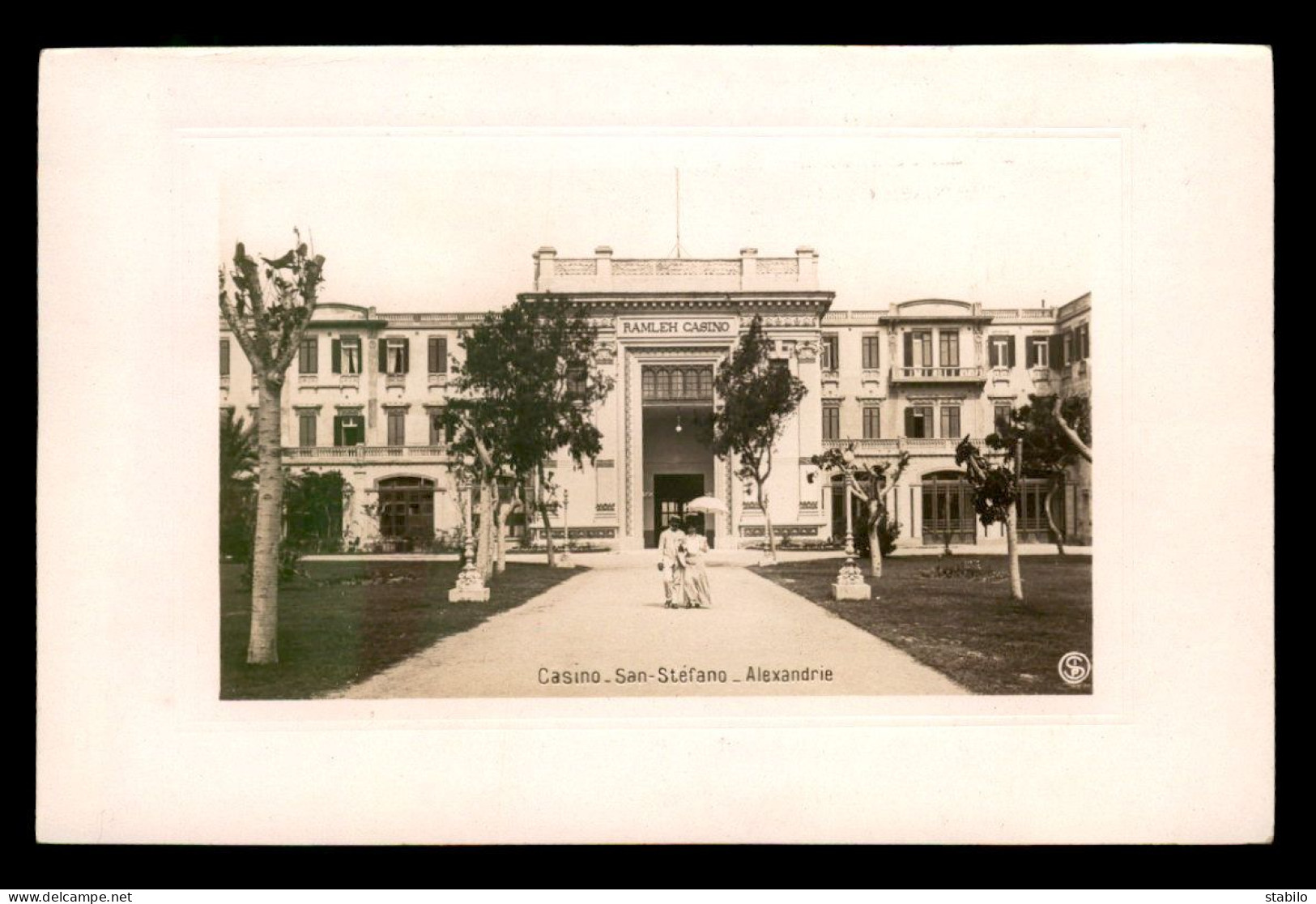 EGYPTE - ALEXANDRIE - CASINO - SAN STEFANO - EDITEUR REISER - Alejandría