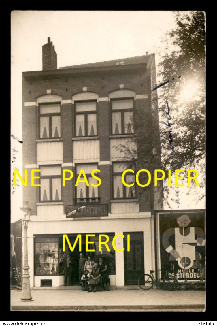 BELGIQUE - BLANKENBERGHE - BUREAU DE TABAC ST-MICHEL - CARTE PHOTO ORIGINALE - Blankenberge